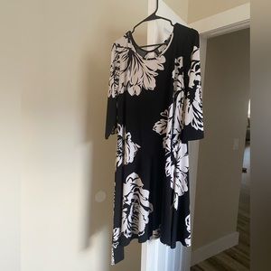 Avenue asymmetrical dress